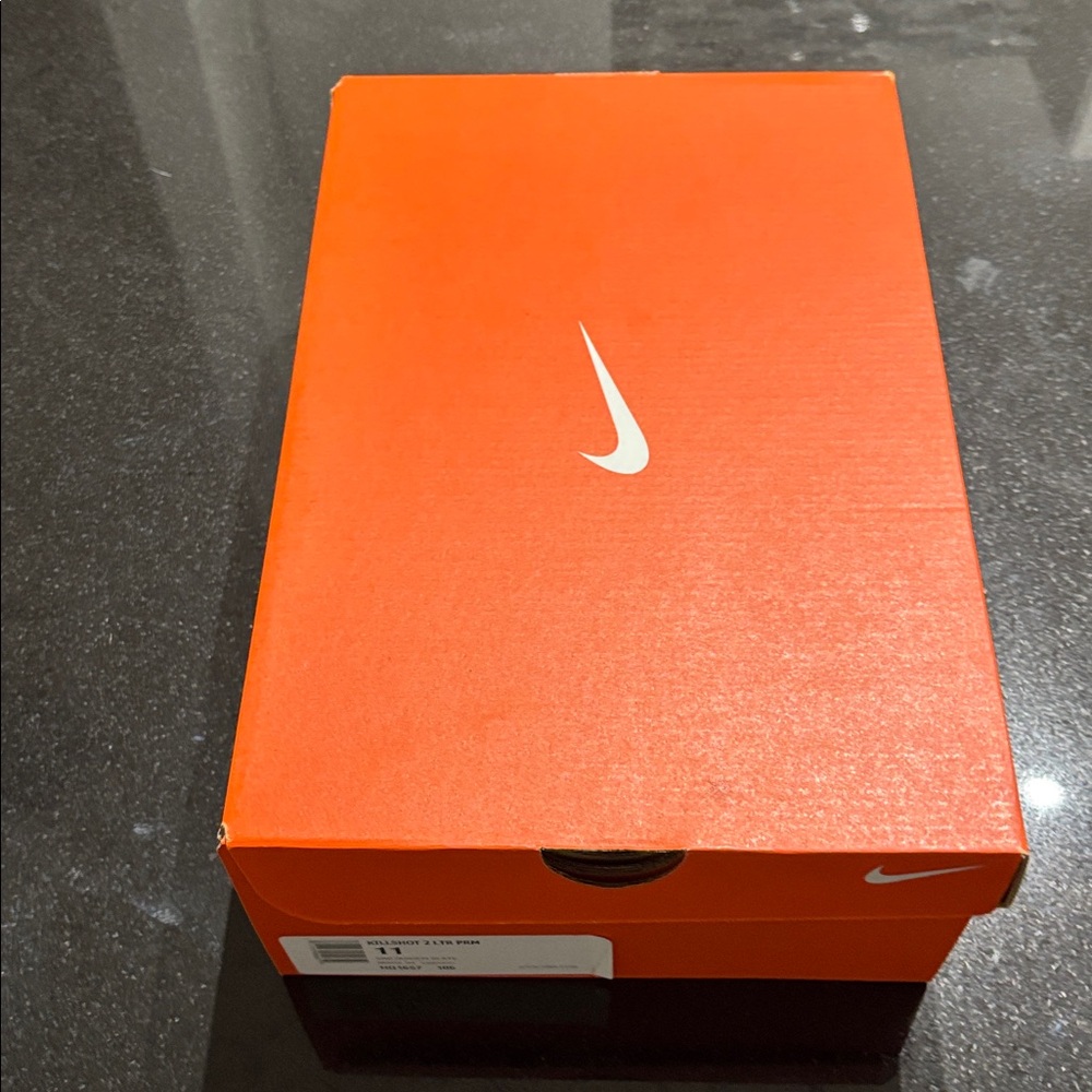 Nike Bright Orange Shoe Box